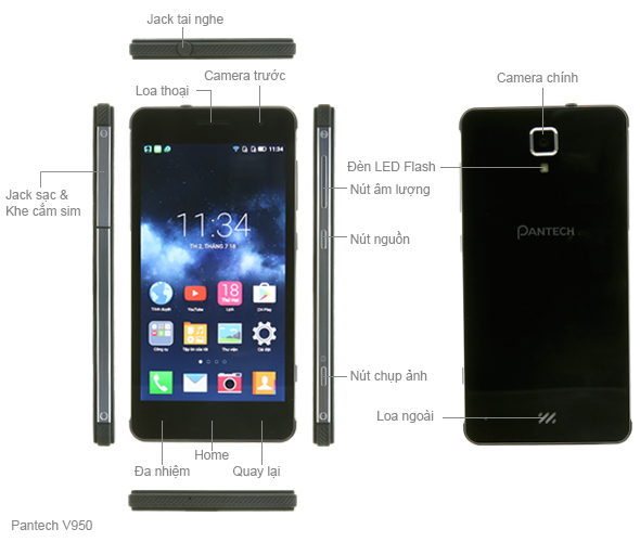 Pantech V950