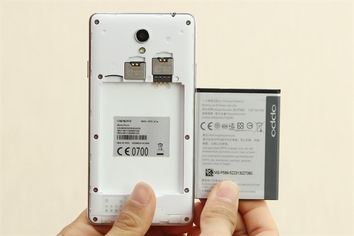 Điện thoại OPPO Joy 3 16GB Màu Trắng