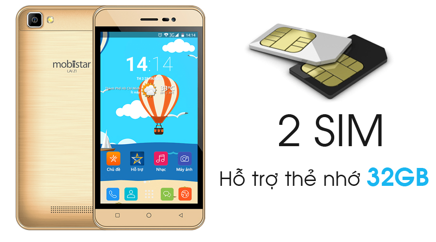 Điện thoại Mobiistar Lai Z1