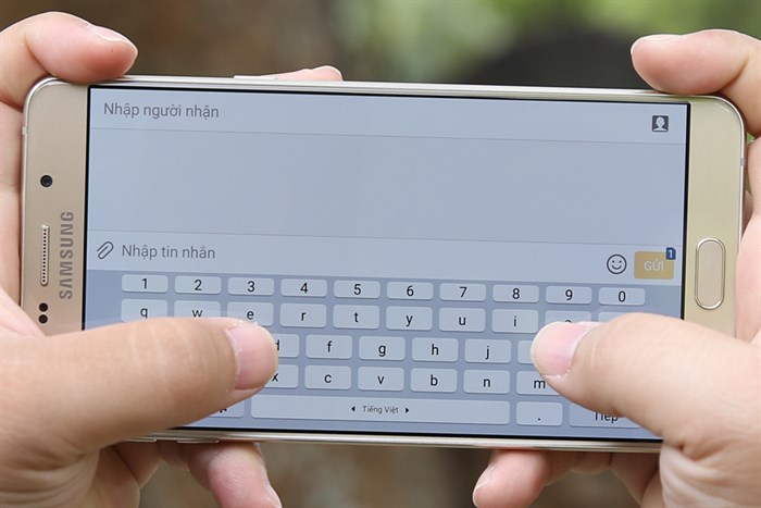 Điện thoại Samsung Galaxy A9 Pro Màu Vàng đồng