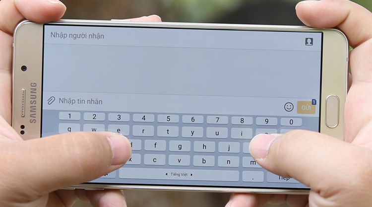 Điện thoại Samsung Galaxy A9 Pro Màu Vàng đồng