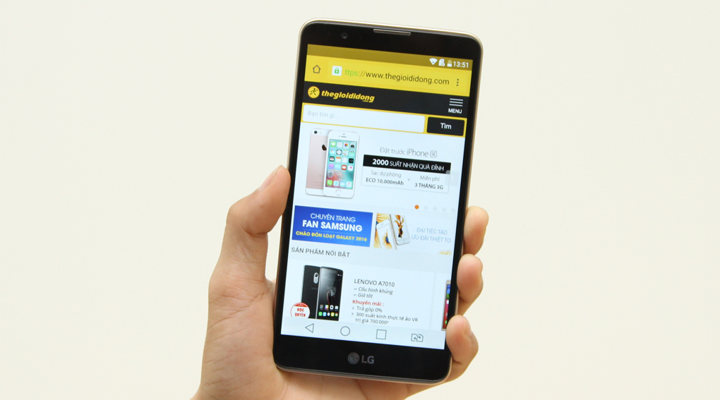 Điện thoại LG Stylus 2