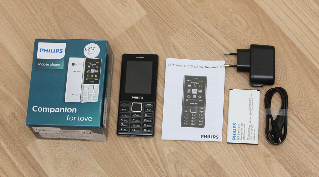 Bộ sản phẩm gồm: Hộp, Pin, Sạc, Sách hướng dẫn