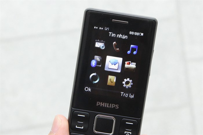 Điện thoại Philips E170 Màu Đen