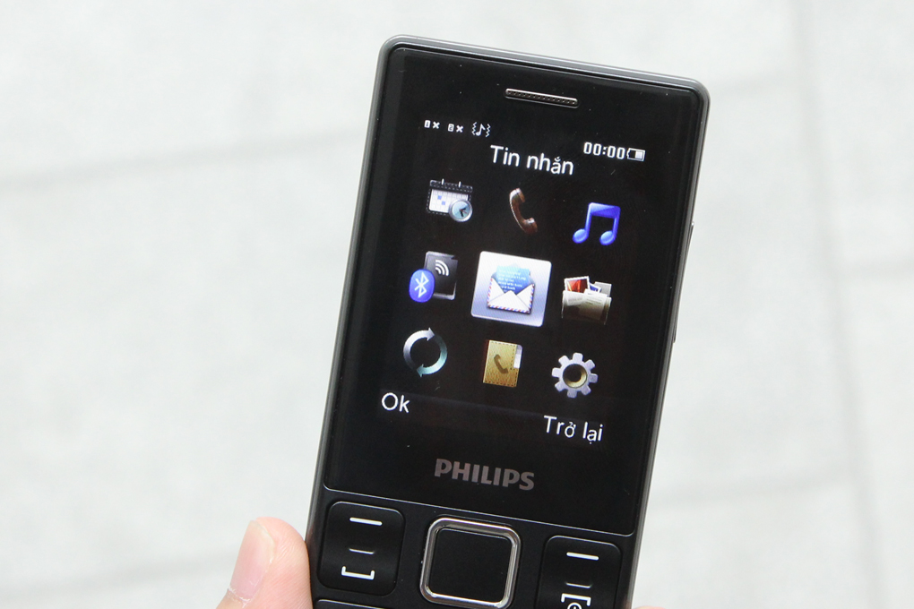 Điện thoại Philips E170 Màu Đen