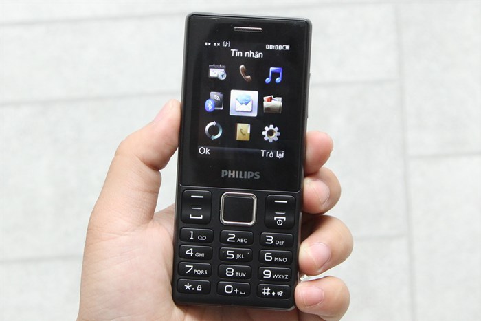Điện thoại Philips E170 Màu Đen