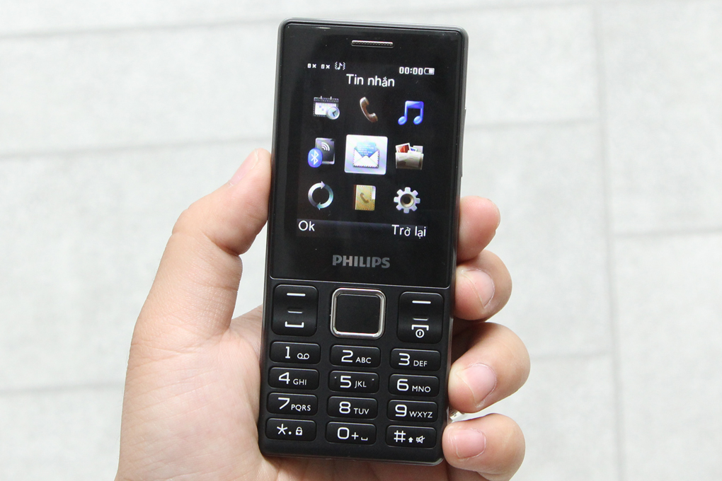 Điện thoại Philips E170 Màu Đen