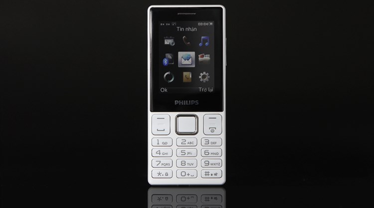 Điện thoại Philips E170 Màu Trắng