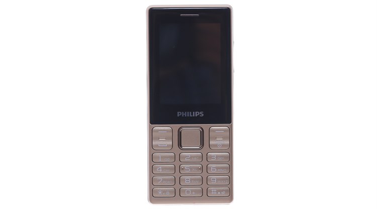Điện thoại Philips E170 Màu Vàng đồng