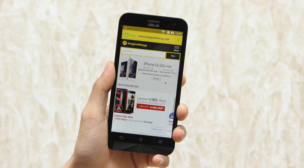 Điện thoại Asus Zenfone 2 Laser 5.0" LTE