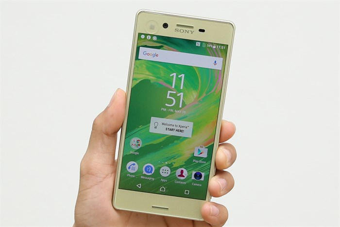 Điện thoại Sony Xperia X Màu Vàng