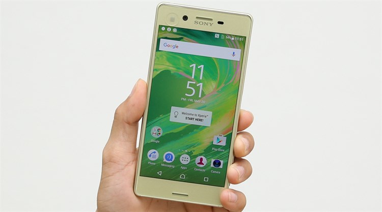 Điện thoại Sony Xperia X Màu Vàng