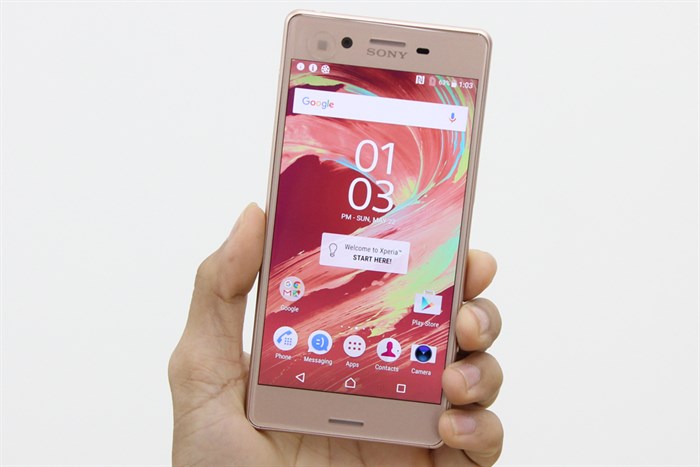 Điện thoại Sony Xperia X Màu Vàng Hồng