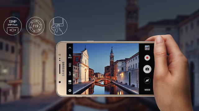 Camera điện thoại Samsung Galaxy J7 2016