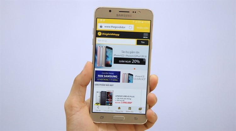 Điện thoại Samsung Galaxy J7 (2016)