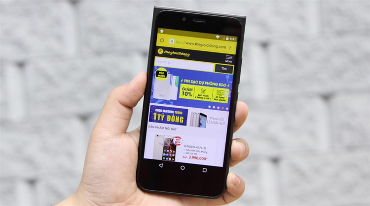 Điện thoại Obi Worldphone MV1 Màu Đen