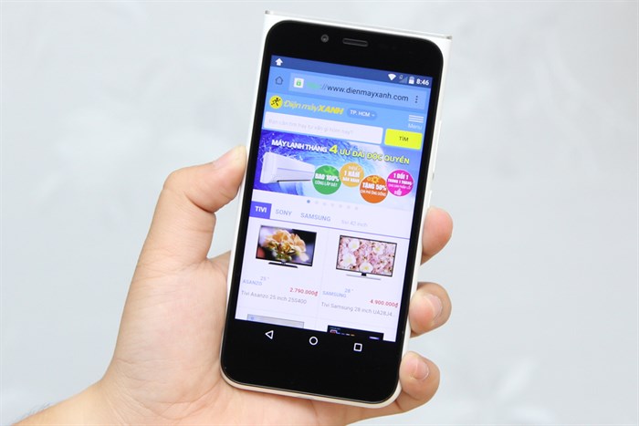 Điện thoại Obi Worldphone MV1 Màu Trắng