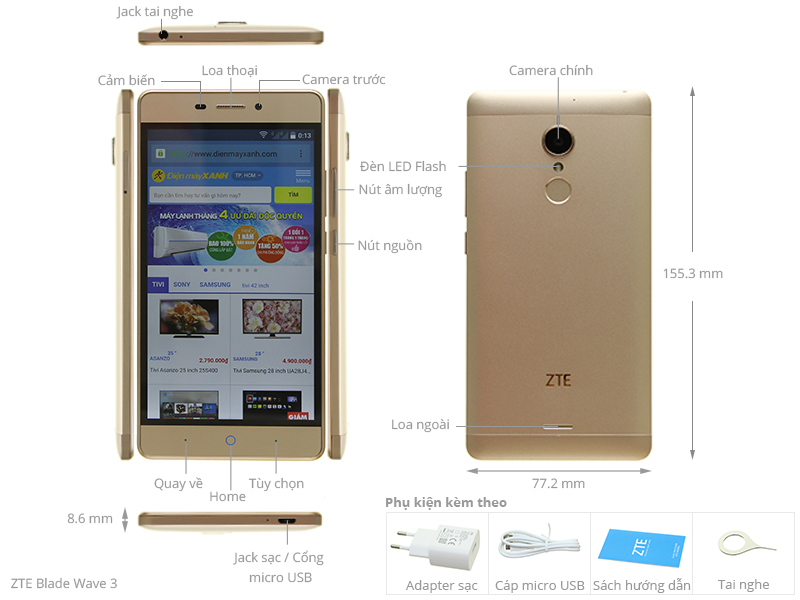 ZTE Blade Wave 3