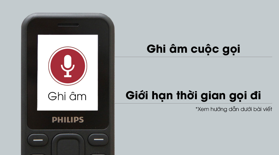 Điện thoại Philips E105