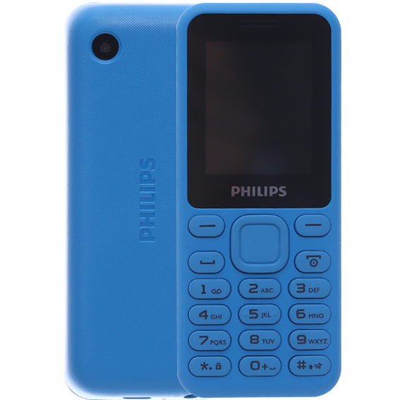 Điện thoại Philips E105 Màu Xanh Dương