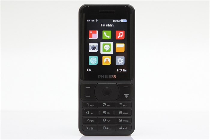 Điện thoại Philips E181 Màu Đen