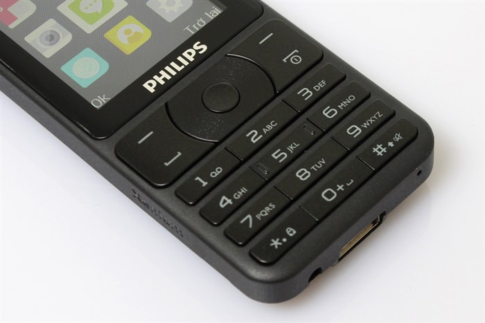 Điện thoại Philips E181 Màu Đen