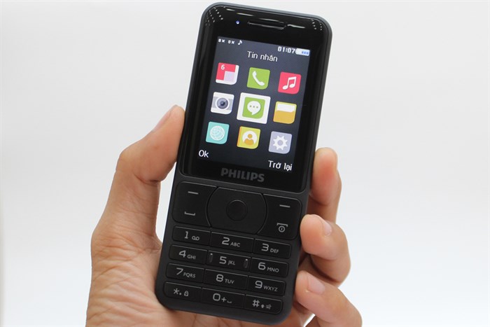 Điện thoại Philips E181 Màu Đen