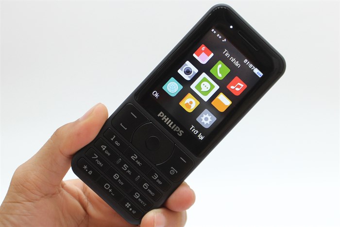 Điện thoại Philips E181 Màu Đen