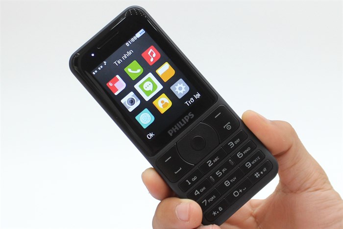 Điện thoại Philips E181 Màu Đen