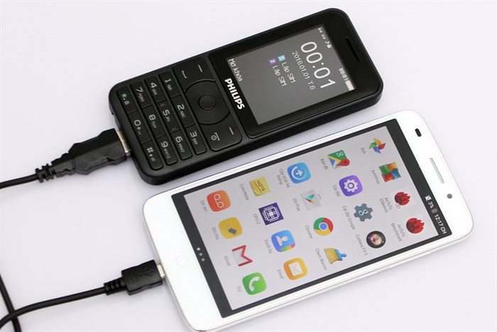 Điện thoại Philips E181 Màu Đen