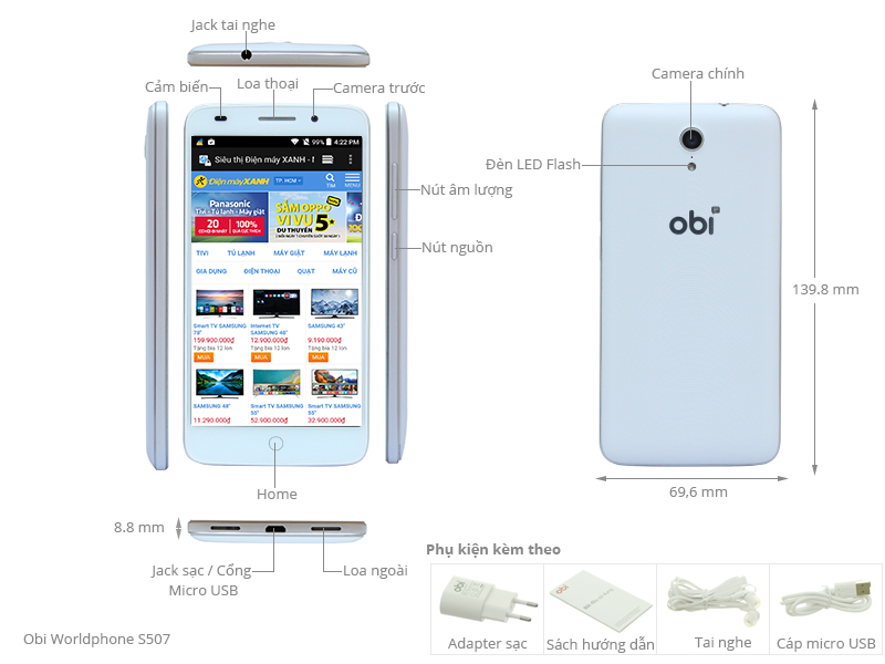 Obi Worldphone S507