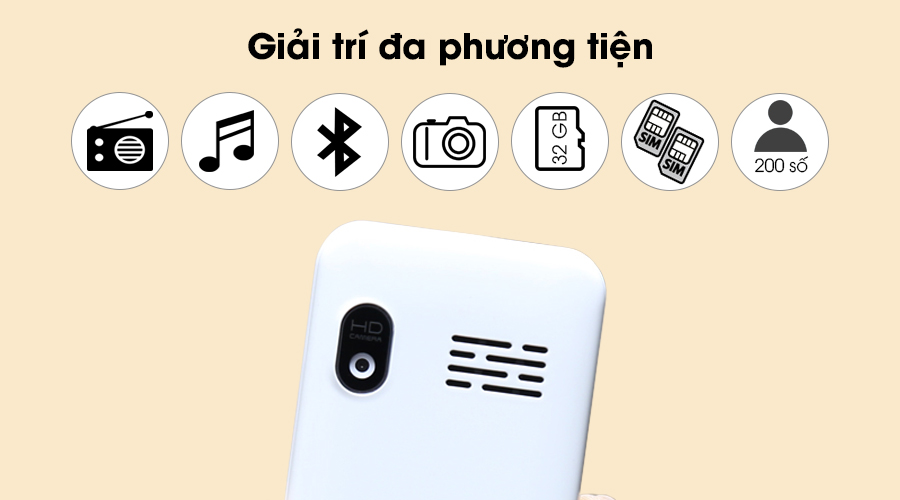 Điện thoại MOBELL M389