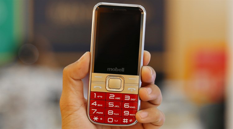 Điện thoại MOBELL M389 Màu Đỏ
