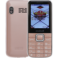 Điện thoại MOBELL M389 Màu Vàng Hồng