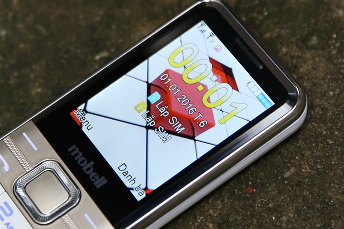 Điện thoại MOBELL M389 Màu Trắng