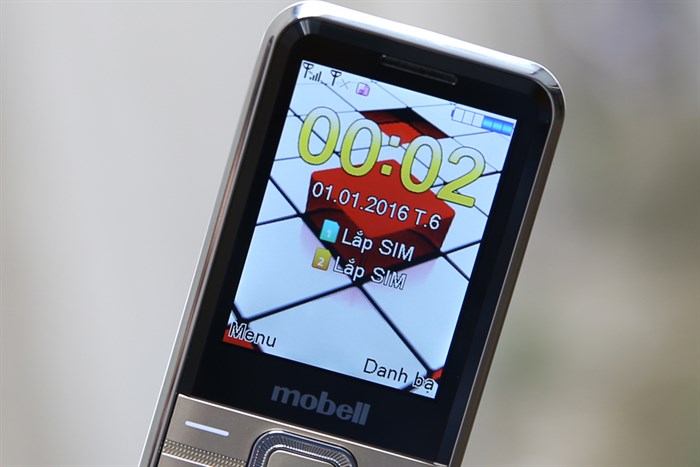 Điện thoại MOBELL M389 Màu Trắng