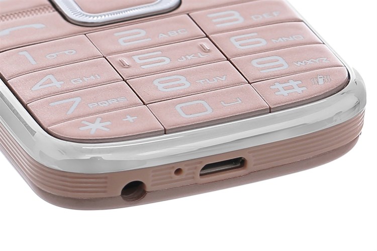 Điện thoại MOBELL M389 Màu Vàng Hồng