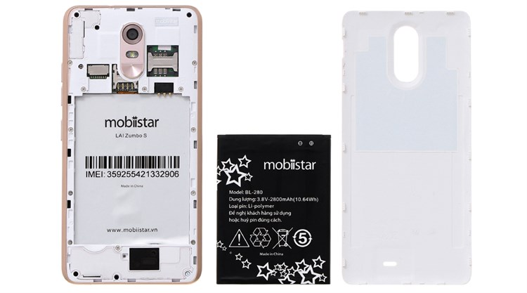 Điện thoại Mobiistar Lai Zumbo S