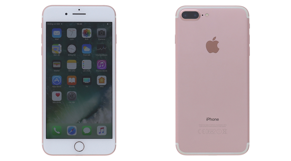 Điện thoại iPhone 7 Plus 32GB Màu Vàng Hồng