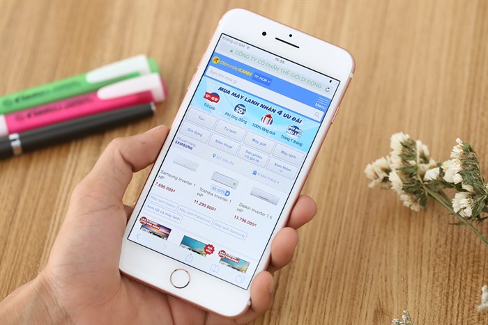 Điện thoại iPhone 7 Plus 32GB Màu Vàng Hồng