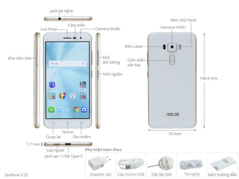 Asus Zenfone 3 ZE520KL