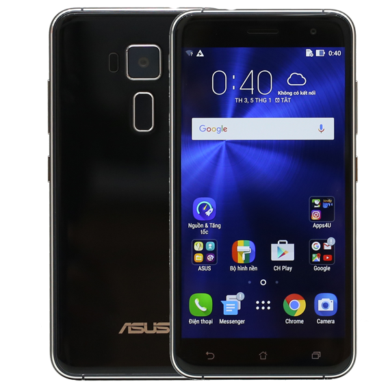 Điện thoại Asus Zenfone 3 ZE520KL Màu Đen
