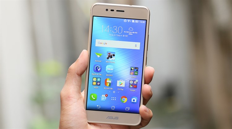 Điện thoại Asus Zenfone 3 Max Màu Vàng