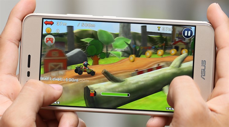 Điện thoại Asus Zenfone 3 Max Màu Vàng