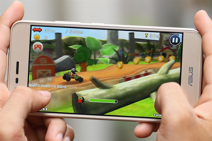 Điện thoại Asus Zenfone 3 Max Màu Vàng