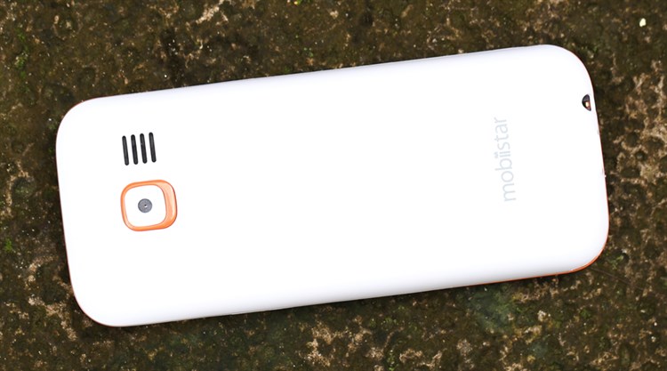 Điện thoại Mobiistar B248 Màu Trắng - Cam