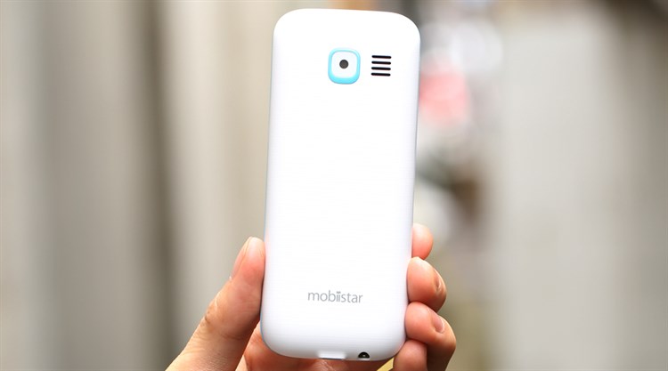 Điện thoại Mobiistar B248 Màu Trắng - Xanh