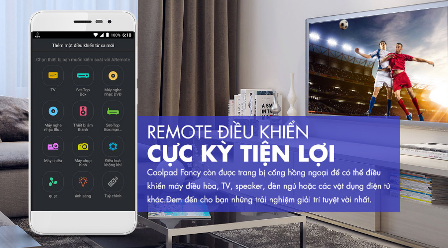 Điện thoại Coolpad Fancy