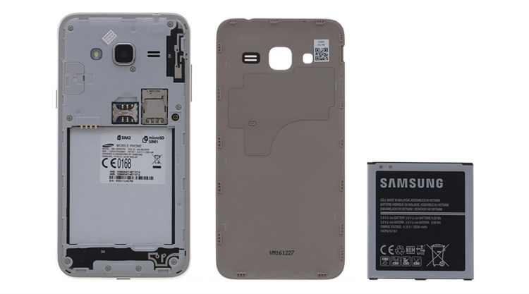 Điện thoại Samsung Galaxy J3 LTE Màu Vàng đồng