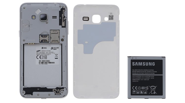 Điện thoại Samsung Galaxy J3 LTE Màu Trắng